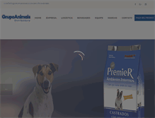 Tablet Screenshot of grupoanimais.com.br